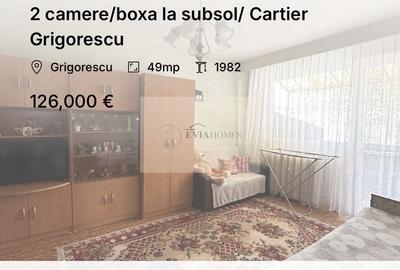 Apartament cu 2 camere semidecomandat, mobilat în Grigorescu