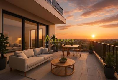Apartament 2 camere 66 mp cu terasa 76 mp Campus Scolar - 1