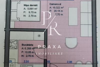 Apartament 1 camera decomandata, 37 mp, zona Terra! - 7