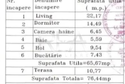 2 camere, et 12/15, parcare-Ansamblul Primavara - 10