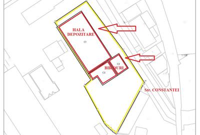 Hala 1600 mp si teren 4000 mp de vanzare,  BACAU, Str. Constantei(Alexei Tolstoi - 3