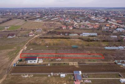 CORNETU, TEREN CONSTRUCTII 1293 MP, FRONT 12,50M! - 10