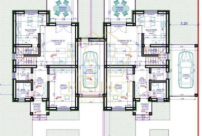 Duplex superb cu 5 camere despartit prin garaj | Dumbravita - 13