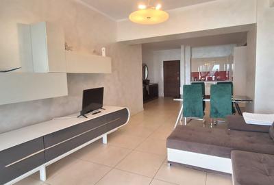 STATIUNEA MAMAIA 3 CAMERE 115 MP. MOBILAT UTILAT TERASA VEDERE FRONTALA LA LAC ! - 1