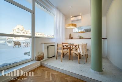 Apartament cu 3 camere semidecomandat, mobilat în P-ța Rosetti