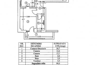 Apartament 3 camere | Straulesti | Bloc Nou | - 13