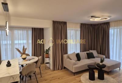 Apartament cu 3 camere semidecomandat, mobilat în Unirii