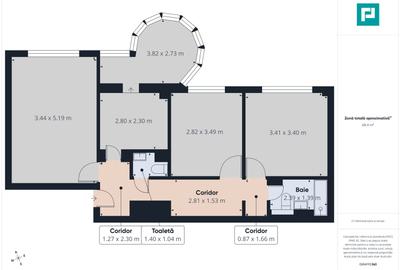 Apartament cu 3 camere de închiriat, Podgoria Arad - 4