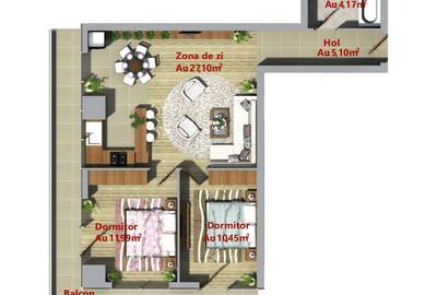 3 camere Palas - Sala Polivalenta - FINALIZAT - Finisaje personalizate - 16