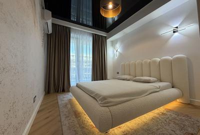 Apartament cu 2 camere semidecomandat, mobilat în Pipera