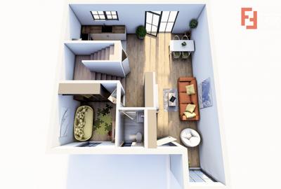 Duplex de vanzare cu 4 camere, Parter + 1 Etaj - Giarmata - 9