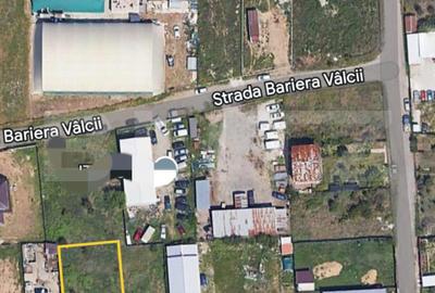 Teren Construcții extravilan de 1000 mp, în Bariera Vâlcii