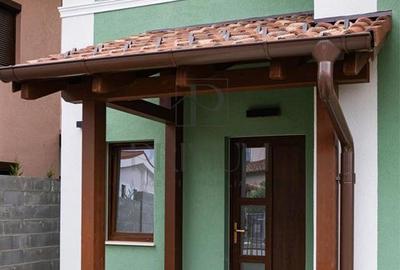 Sacalaz- dormitor la parter- despartit prin garaj- bucatarie echipata si mobilat - 2