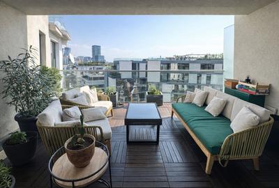 Apartament cu 4 camere decomandat, mobilat în Herăstrău