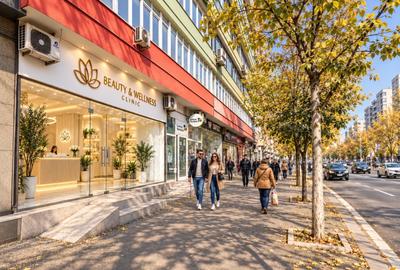 Spațiu comercial 130 mp – Șos. Alexandriei 92 – Stradal, vitrină, renovat lux - 1