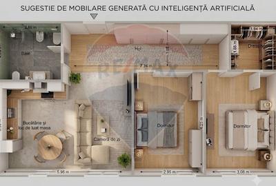 Apartament cu 3 camere de vanzare New City Eroilor Garaj Subteran 72mp - 9