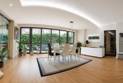 Apartament premium cu gradina privata 180 mp utili piscina zona Padurea Baneasa - 1