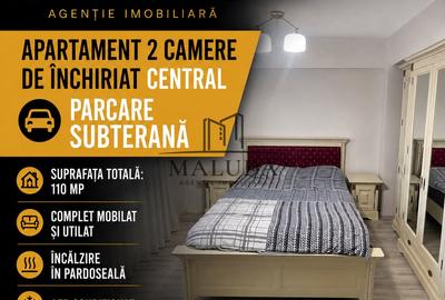 Apartament cu 2 camere decomandat, mobilat în Central