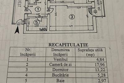 Primăverii, etaj 1/3, decomandat, 2 balcoane - 7