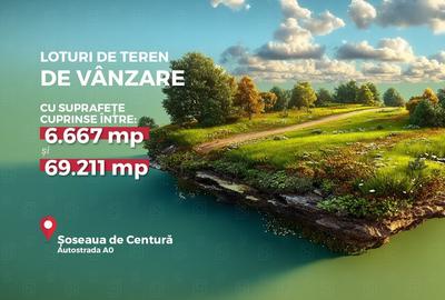 Teren Construcții intravilan de 69211 mp, în Jilava