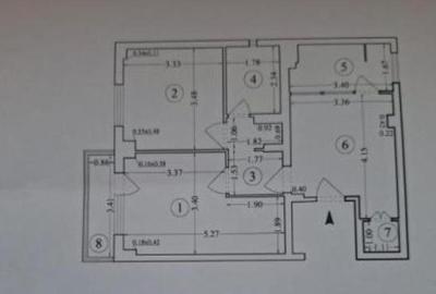 Apartament 2 camere 1982 56MP Calea Mosilor Eminescu Bd Dacia - 11