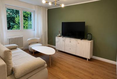 Apartament cu 2 camere semidecomandat, mobilat în Victoriei