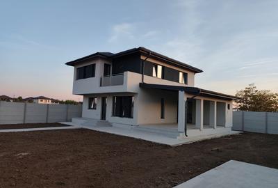 FARA COMISION casa ELEGANTA 4 camere P+1+pod cu placa terasa mare 24mp c tehnica - 18