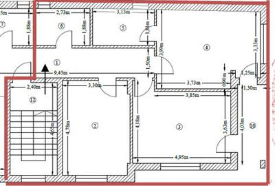 Apartament 2 camere cu 2 bai- zona 13 Septembrie - Prosper Mall - 12
