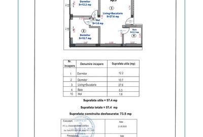 Vand apartament de 3 camere,cu 2 locuri de parcare situat in Turnisor,str.Bieltz - 10