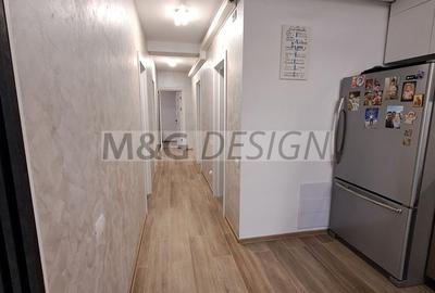 3 camere  bloc nou, 80 mp utili , balcon de 20 m - 20