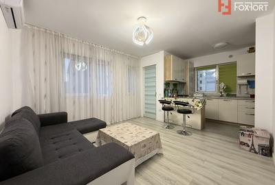 Apartament cu 2 camere semidecomandat, mobilat în Aradului