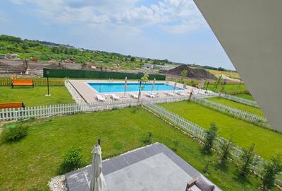 VILE P+M, 5 camere+Teren 300 mp.zona Otopeni, COMPLEX CU PISCINA-COMISION 0% - 29