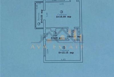 Apartament 2 camere | parter, 54 mp - Zona Kiriac - 11