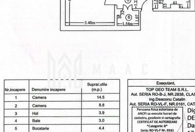 Apartament 2 camere | Etaj 1 | 40.2mp | - 9