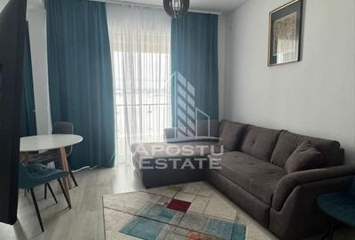 Apartament cu 2 camere semidecomandat, mobilat în Dumbrăvița