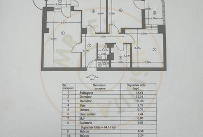 Apartament 3 camere decomandat, etaj 3, zona Dedeman-Pitesti - 1