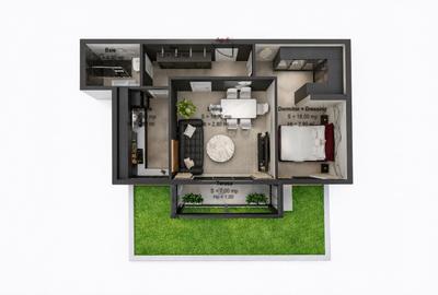 AP. 2CAM DECOMANDAT+GRADINA IN COMPLEX PREMIUM DE 3 BLOCURI P+3! - 7
