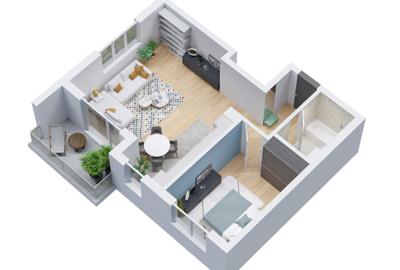 Apartament 2 camere deosebit bloc nou Prelungirea Ghencea,acces piscina - 3