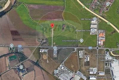 Teren intravilan 10.000 mp în Zona Industrială Sud Arad - 13