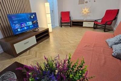 Apartament cu 2 camere semidecomandat, mobilat în Ștefan cel Mare