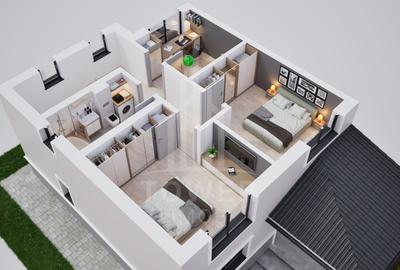 Duplex cu rate la dezvoltator– Comision 0% | Complex rezidențial nou, Șura Mică - 7