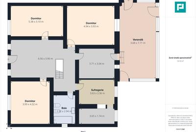Casă retrasă Pișchia – 4 camere, teren 920 mp - 10