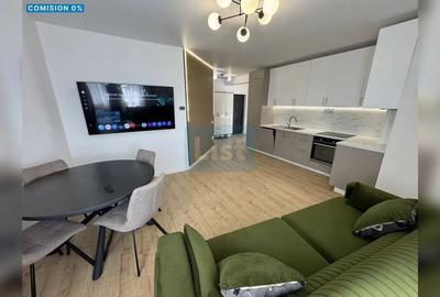 Apartament cu 3 camere semidecomandat, mobilat în Europa