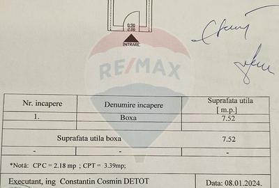 Boxa de vanzare 7,52mp - 3