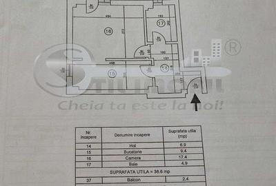 Apartament 1 cameră, 41mp, Mall Moldova, parcare inclusă - 5