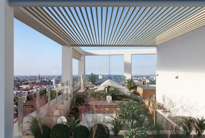 Penthouse cu 5 camere decomandat în Take Ionescu