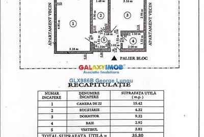 Apartament 2 camere Brncoveanu strada Huiedin - 9