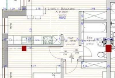 Apartament 3 camere, 67 mp, LUX,  garaj de inchiriat, zona Teilor! - 8