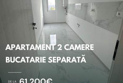 Apartament cu 2 camere decomandat în Militari