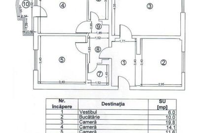 Inchiriere Move-in ready: 3 camere cu 2 bai + loc de parcare - 1